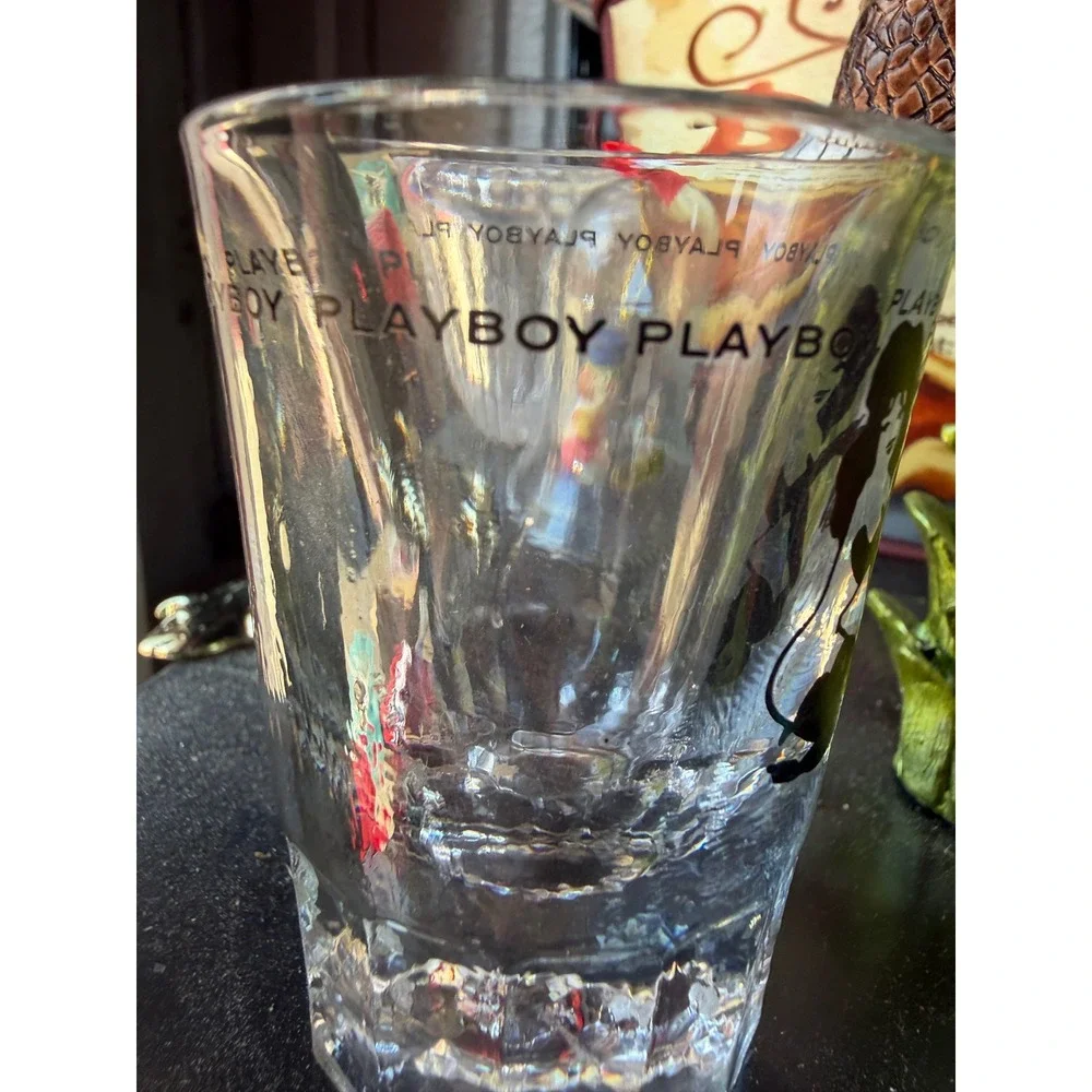 Vintage Playboy Shot Glass from the Lake Geneva Playboy Club‎